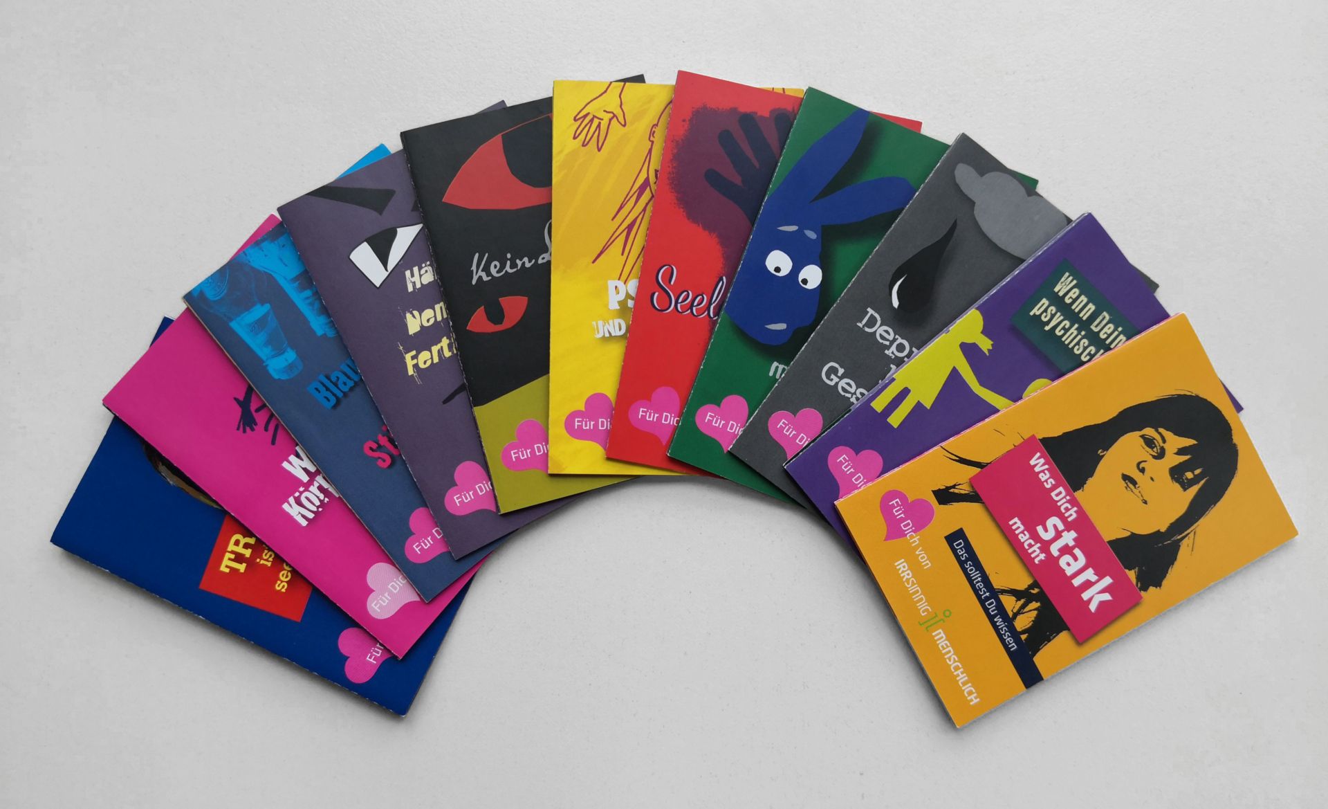 Irrsinnig Menschlich e.V.: Info-Pocket-Guides zu psychischer Gesundheit